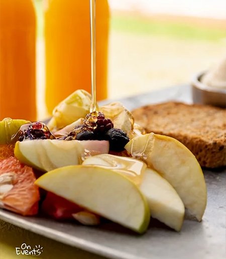 Desayuno sorpresa en la habitación
